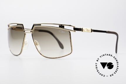 Cazal 957 80er West Germany Brille, prächtiges Designer-Stück; ein markanter Hingucker, Passend für Herren und Damen