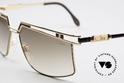Cazal 957 80er West Germany Brille, Code 33 = braun gefleckt mit braunen Verlaufsgläsern, Passend für Herren und Damen