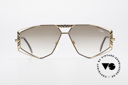 Cazal 956 Cari Zalloni Vintage Brille, ausgefallene Gläserform und viele kleine Details, Passend für Herren und Damen