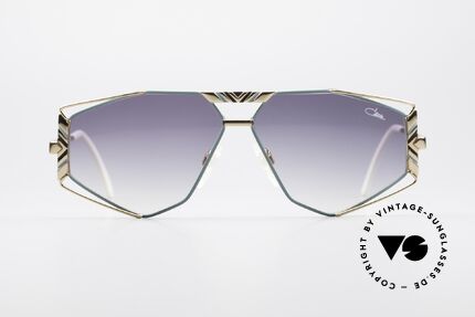 Cazal 956 Cari Zalloni Designer Brille, ausgefallene Gläserform und viele kleine Details, Passend für Herren und Damen