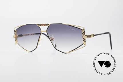 Cazal 956 Cari Zalloni No Retro Brille, künstlerische Cazal Sonnenbrille von ca. 1989/90, Passend für Herren und Damen