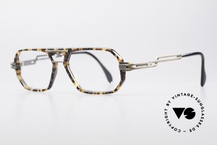 Cazal 651 Rare Vintage Brillenfassung, gebürstete Metallteile an Bügeln und Front, TOP!, Passend für Herren