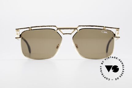 Cazal 973 90er Sonnenbrille Damen Herren, sagenhafte Fertigungsqualität (wie aus einem Guss), Passend für Herren und Damen
