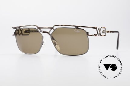 Cazal 973 90er Qualität Sonnenbrille, monumentale Cazal Designersonnenbrille von 1997, Passend für Herren und Damen
