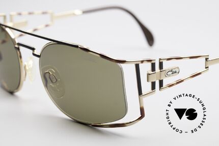 Cazal 967 Rare 90er Markensonnenbrille, havanna-schwarz/gold Kolorierung; made in Germany, Passend für Herren und Damen