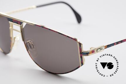 Cazal 964 Echt 90er No Retro Brille, dezent sportlich und auffallend individuell zugleich, Passend für Herren und Damen