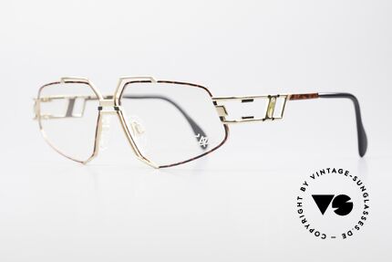 Cazal 961 Designer 90er Vintage Brille, markante Rahmenkonstruktion; made in GERMANY, Passend für Herren und Damen