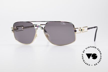 Cazal 972 No Retro Brille True Vintage, 90er Cazal Original Designer-Sonnenbrille; echt vintage!, Passend für Herren und Damen
