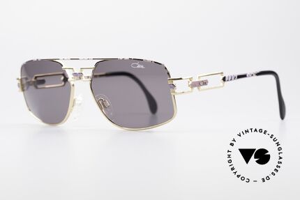 Cazal 972 True Vintage Brille No Retro, außergewöhnliche Rahmenlackierung: matt flieder / gold, Passend für Herren und Damen