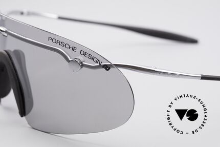Porsche 5692 F09 Vintage Faltsonnenbrille, für den sportlichen Einsatz mit leicht getönter Scheibe, Passend für Herren