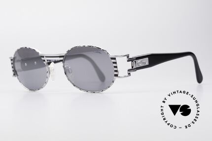 Cazal 976 Vintage Brille Oval Verspiegelt, tolle Metall- und Kunststoffkombination; unique!, Passend für Herren und Damen