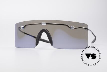 Porsche 5693 F09 Vintage Faltsonnenbrille, Porsche Design by Carrera 5693 70 LARGE F 0.9 Brille, Passend für Herren