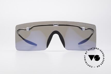 Porsche 5693 F09 Vintage Faltsonnenbrille, ultra sportliche, faltbare Porsche Design Sonnenbrille, Passend für Herren