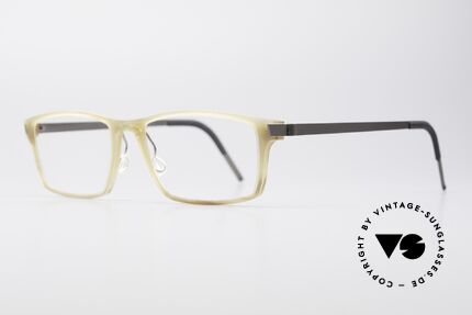 Lindberg 1816 Horn Büffelhorn Titanium Fassung, so zeitlos, stilvoll und innovativ = Prädikat "VINTAGE", Passend für Herren