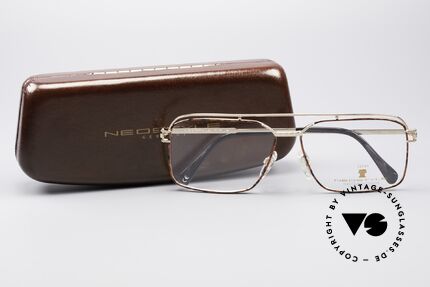 Neostyle Dynasty 424 - XL 80er Titan Herrenfassung, Fassung ist beliebig verglasbar (optisch / Sonne), Passend für Herren