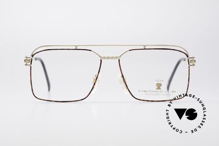 Neostyle Dynasty 424 - L 80er Titan Herrenfassung, herausragende Spitzenqualität (Titan-Fassung), Passend für Herren