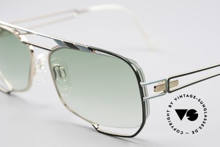 Neostyle Jet 222 Vintage Brille No Retrobrille, grandioses Farbkonzept in dunkelgrün, mint und gold, Passend für Herren und Damen