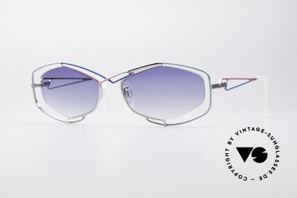 Neostyle Jet 223 Vintage Damen Sonnenbrille, zauberhafte Neostyle Sonnenbrille aus den 1980ern, Passend für Damen