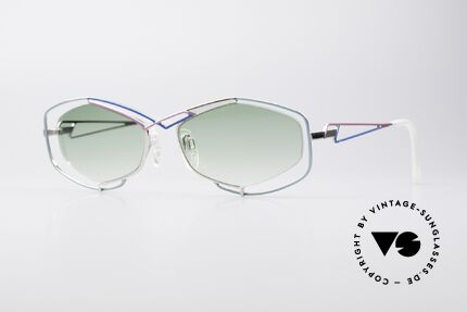 Neostyle Jet 223 Vintage Sonnenbrille Damen, zauberhafte Neostyle Sonnenbrille aus den 1980ern, Passend für Damen