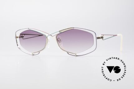 Neostyle Jet 223 Damen Vintage Sonnenbrille, zauberhafte Neostyle Sonnenbrille aus den 1980ern, Passend für Damen