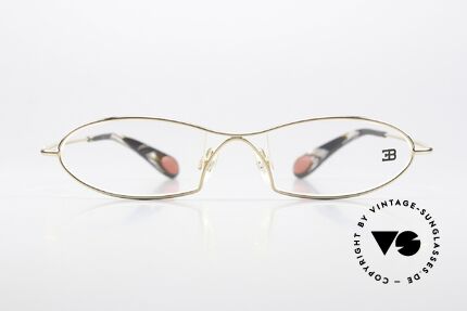 Bugatti 343 Odotype Herren Vintage Designer Brille, ORIGINAL high-tech Bugatti Brillenfasssung, Passend für Herren