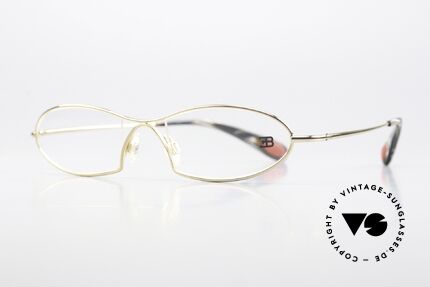 Bugatti 343 Odotype Herren Vintage Designer Brille, ergonomischer Rahmen mit Federscharnieren, Passend für Herren