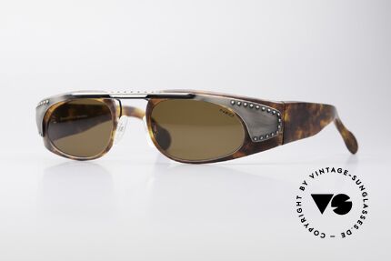 Neostyle Holiday 2002 Steampunk 90er Sonnenbrille, außergewöhnliche Neostyle Sonnenbrille der 90er, Passend für Herren