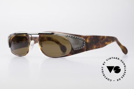 Neostyle Holiday 2002 Steampunk 90er Sonnenbrille, gerne als "STEAMPUNK-Sonnenbrille" bezeichnet, Passend für Herren