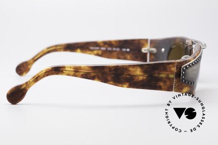 Neostyle Holiday 2002 Steampunk 90er Sonnenbrille, KEINE Retrobrille, sondern ein ORIGINAL mit Etui, Passend für Herren