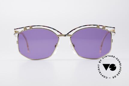 Cazal 280 Designer Sonnenbrille Damen, unverwechelbare CAri ZALloni (CAZAL) Creation, Passend für Damen