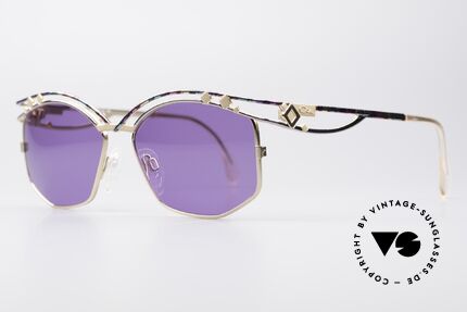 Cazal 280 Designer Sonnenbrille Damen, enorm aufwendig produziertes DESIGNER-Stück, Passend für Damen