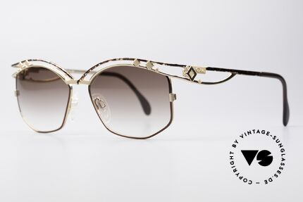 Cazal 280 Designer Damen Sonnenbrille, enorm aufwendig produziertes DESIGNER-Stück!, Passend für Damen