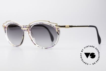 Cazal 358 90er Creation Cazal Brille, mit Sonnengläsern wirkt das Design noch spektakulärer, Passend für Damen