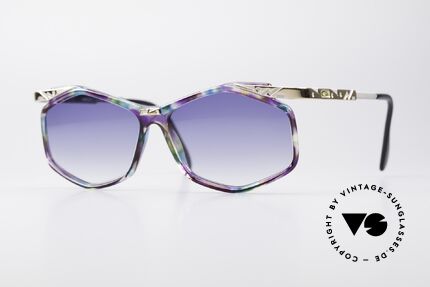 Cazal 354 Vintage Designer Sonnenbrille, absolute Top-Qualität (Frame made in Germany), Passend für Damen