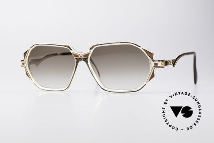 Cazal 361 Original Designer Sonnenbrille, schmuckvolles Cazal Design der frühen 90er Jahre, Passend für Damen