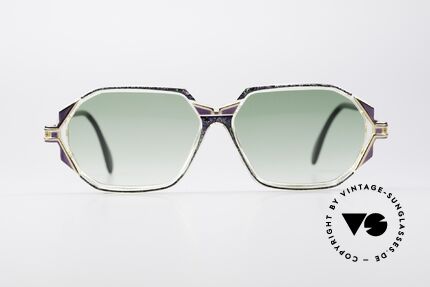 Cazal 361 Original Damen Designerbrille, tolle Gestaltung der Bügelgelenke & Rahmenmuster, Passend für Damen