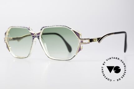 Cazal 361 Original Damen Designerbrille, zauberhafte Kombination aus Materialien & Farben, Passend für Damen