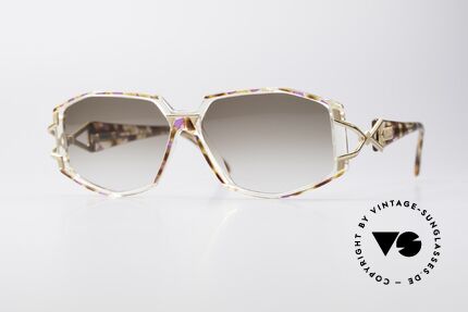 Cazal 368 Designerbrille Hip Hop Style, schmuckvolles Cazal Design der frühen 90er Jahre, Passend für Damen