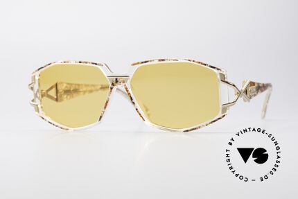 Cazal 368 90er Hip Hop Designerbrille, schmuckvolles Cazal Design der frühen 90er Jahre, Passend für Damen