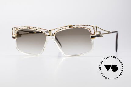 Cazal 365 Vintage No Retro Sonnenbrille, markante Cazal vintage Sonnenbrille aus den 90ern, Passend für Herren und Damen