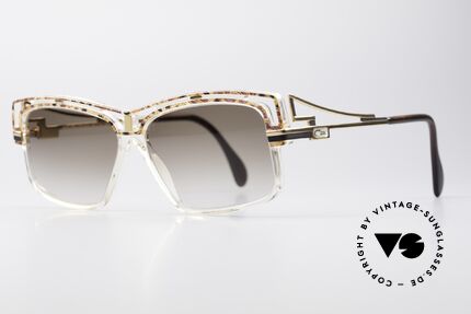 Cazal 365 Vintage No Retro Sonnenbrille, Verarbeitung & Haltbarkeit 'frame made in Germany', Passend für Herren und Damen