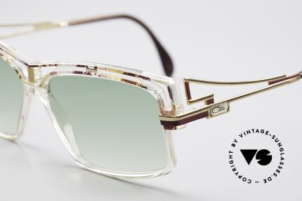 Cazal 365 No Retro 90er Hip Hop Brille, markanter ausdrucksstarker Rahmen, Hip-Hop Brille, Passend für Herren und Damen