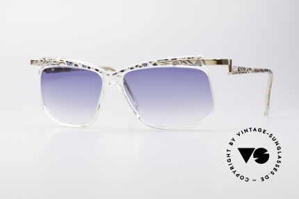Cazal 366 Vintage Crystal Fassung 90er, vintage Sonnenbrille von CAZAL aus dem Jahre 1996, Passend für Herren und Damen
