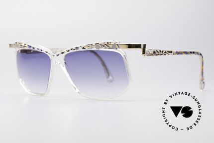 Cazal 366 Vintage Crystal Fassung 90er, in Passau gefertigt - daher auch 'FRAME GERMANY', Passend für Herren und Damen