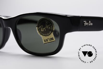 Ray Ban Bohemian Bausch & Lomb Sonnenbrille, zeitlose, schwarze Rahmenlackierung & orig. Etui, Passend für Herren und Damen