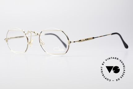 Cazal 781 Vintage Designer Fassung, das Design ist rund und eckig gleichermaßen, Passend für Herren und Damen