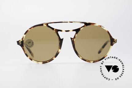 Persol 650 Ratti Runde Vintage 80er Sonnenbrille, Designersonnenbrille von ca. 1985 (aus Turin), Passend für Herren und Damen