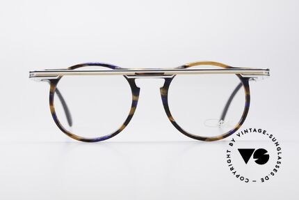 Cazal 648 Runde 90er Vintage Brille, vom Designer Cari Zalloni getragen (siehe Booklet), Passend für Herren und Damen