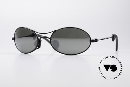 Ray Ban Orbs 9 Base Oval Silver Mirror B&L USA Brille, futuristische Sportbrille von Ray Ban - perfekter Sitz, Passend für Herren