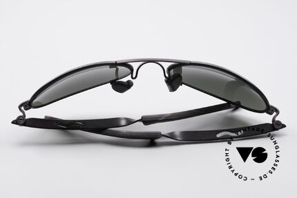 Ray Ban Orbs 9 Base Oval Silver Mirror B&L USA Brille, ungetragen (wie alle unsere RAY-BAN Sonnenbrillen), Passend für Herren